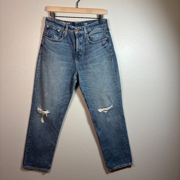 J. Crew Slouchy Boyfriend Jean in Southern Sky Wash - Picture 2 of 8